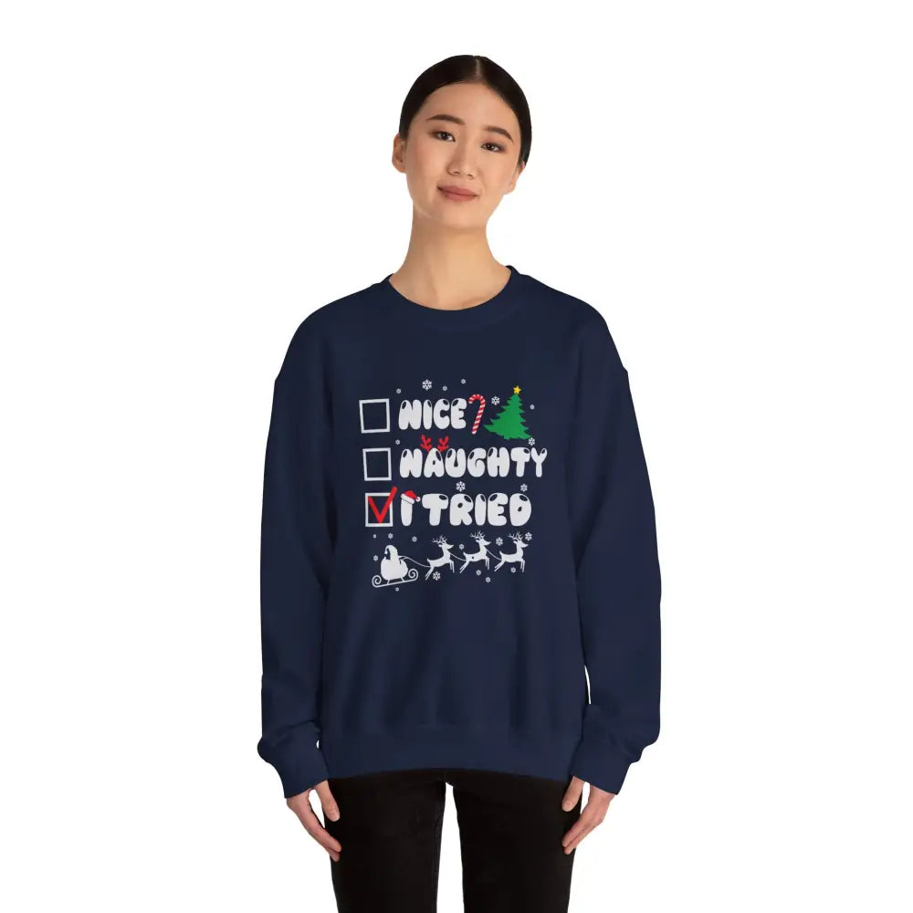 Naughty List Crewneck Sweatshirt - Sweatshirt