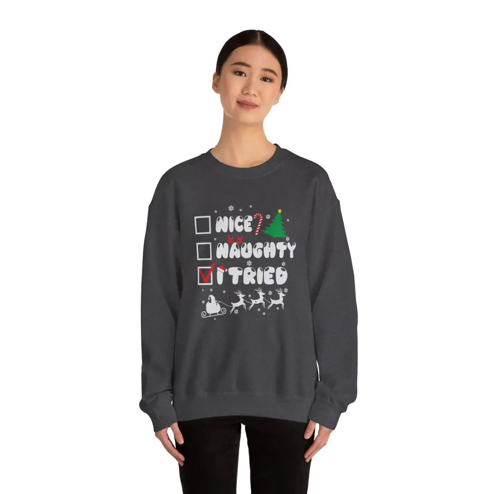 Naughty List Crewneck Sweatshirt - Sweatshirt