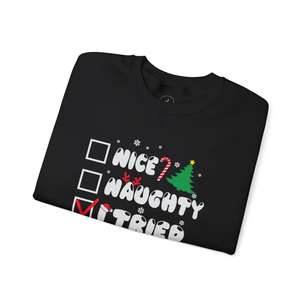 Naughty List Crewneck Sweatshirt - Sweatshirt