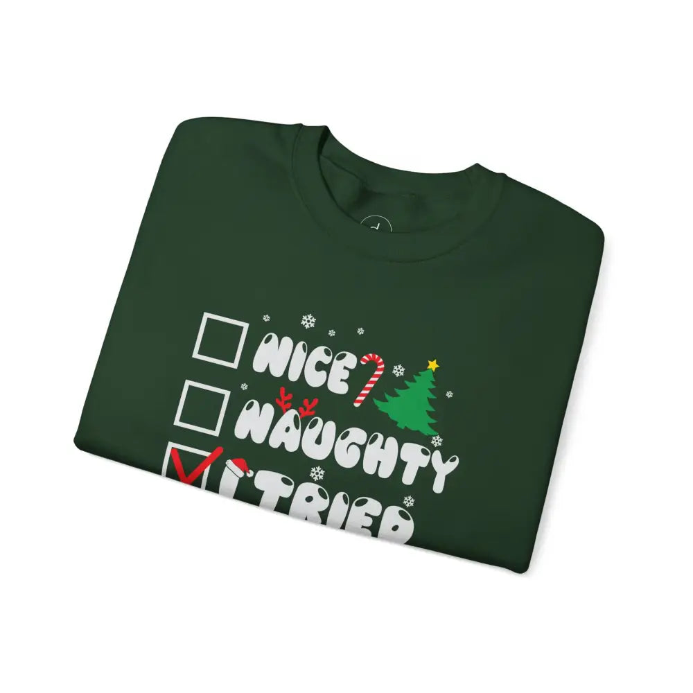 Naughty List Crewneck Sweatshirt - Sweatshirt