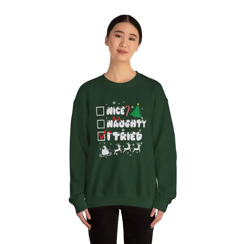 Naughty List Crewneck Sweatshirt - Sweatshirt