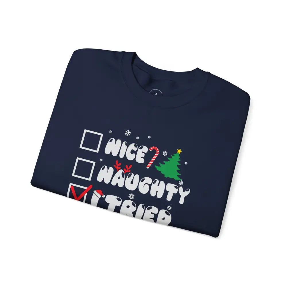 Naughty List Crewneck Sweatshirt - Sweatshirt