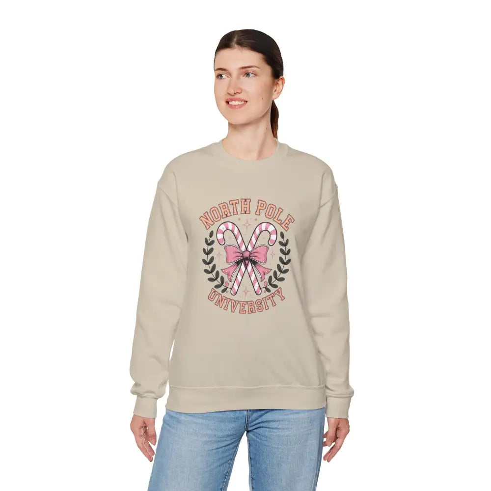 North Pole University Crewneck Sweatshirt - Sweatshirt
