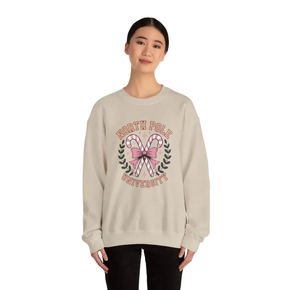 North Pole University Crewneck Sweatshirt - Sweatshirt