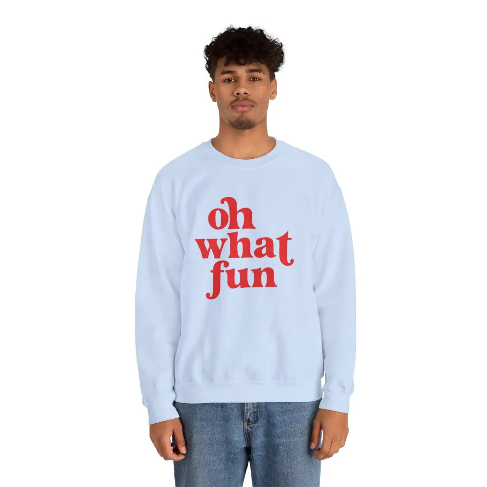 Oh What Fun Christmas Sweatshirt - Sweatshirt