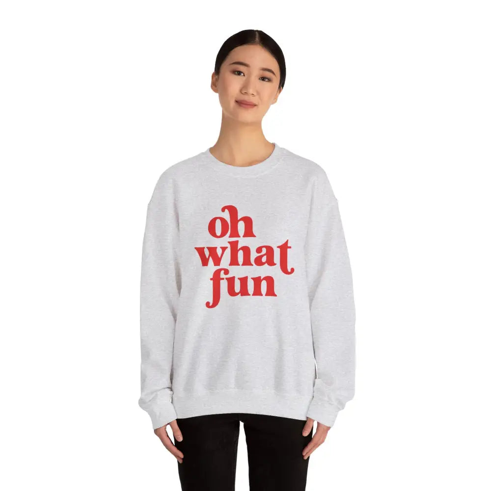 Oh What Fun Christmas Sweatshirt - Sweatshirt