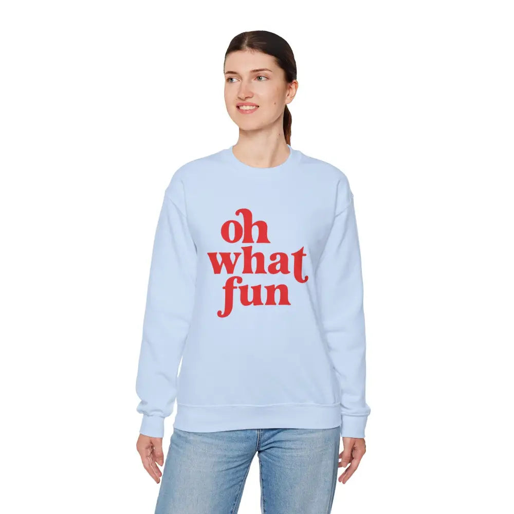 Oh What Fun Christmas Sweatshirt - Sweatshirt