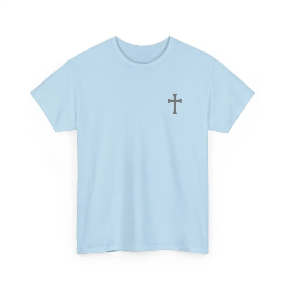 Praise the Lord Unisex Heavy Cotton Tee - Light Blue / S - T-Shirt