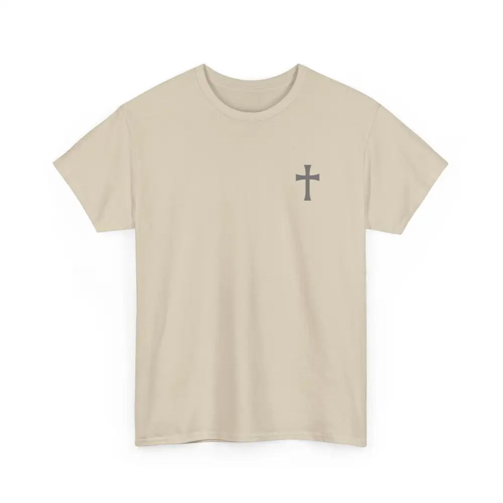 Praise the Lord Unisex Heavy Cotton Tee - Sand / S - T-Shirt
