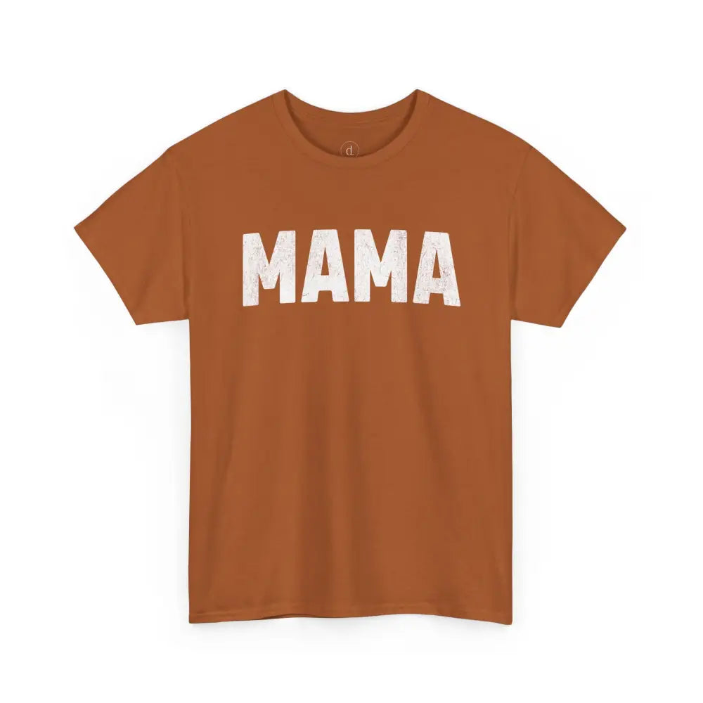 Retro Bold Mama Tee - Texas Orange / S - T-Shirt