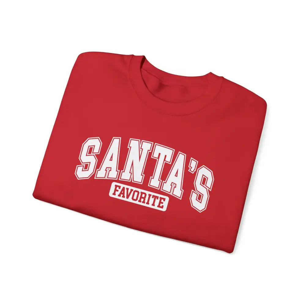 Santa’s Favorite Crewneck Sweatshirt - Sweatshirt