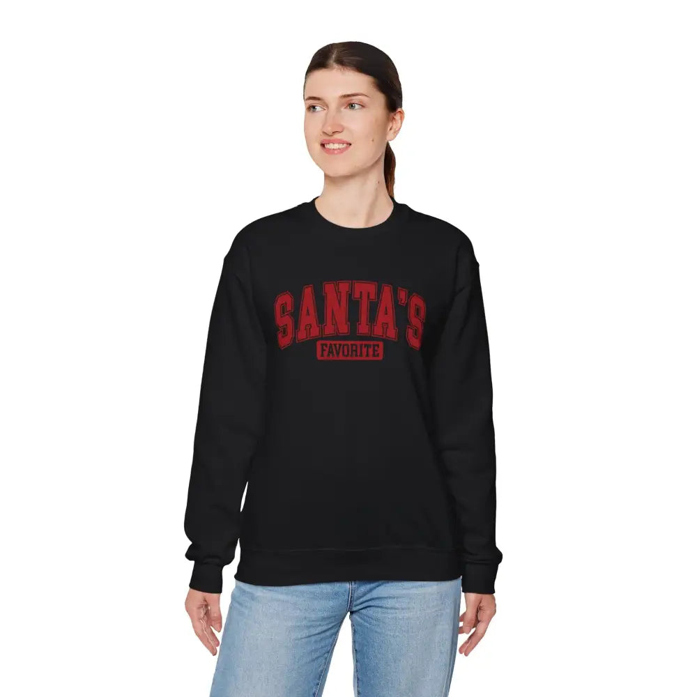 Santa’s Favorite Crewneck Sweatshirt - Sweatshirt