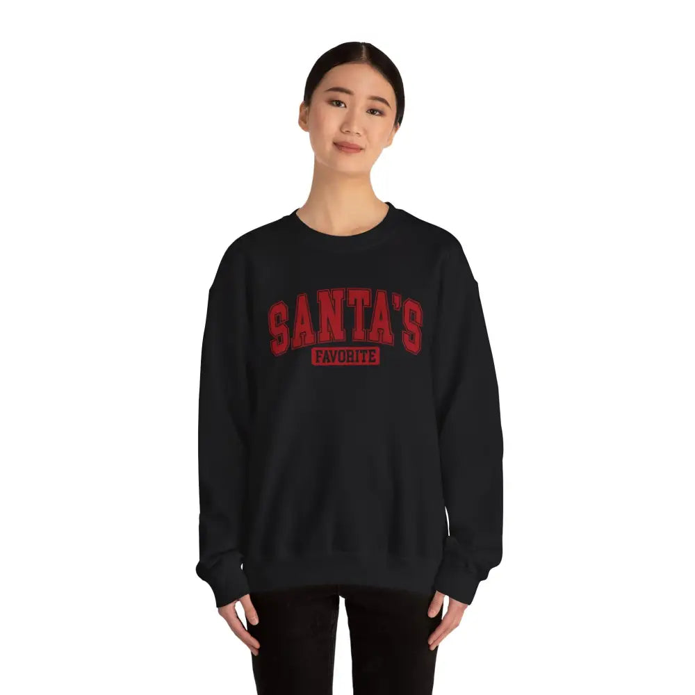 Santa’s Favorite Crewneck Sweatshirt - Sweatshirt