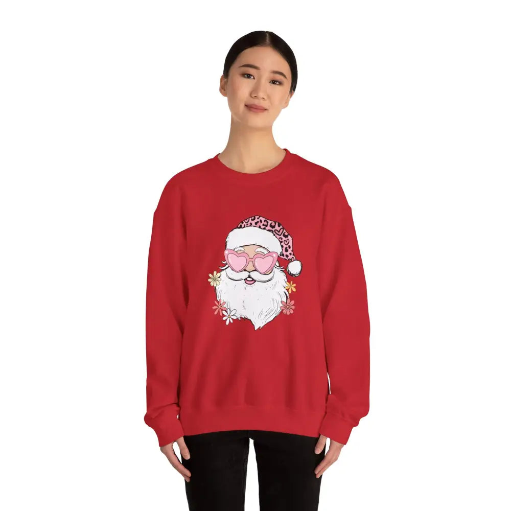 Sassy Santa Crewneck Sweatshirt - Sweatshirt
