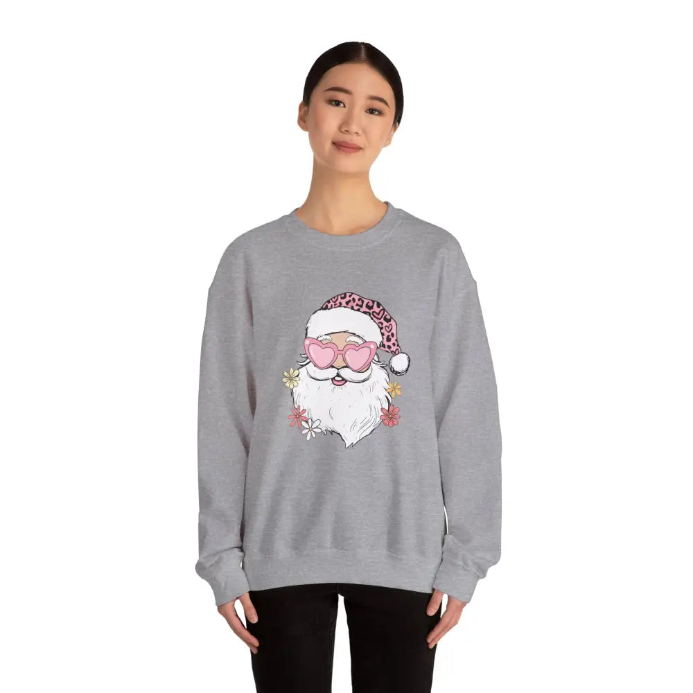 Sassy Santa Crewneck Sweatshirt - Sweatshirt