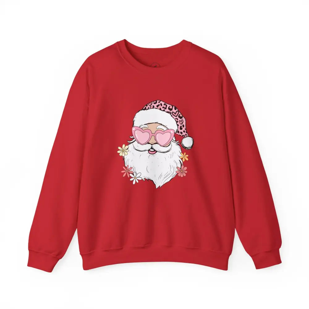 Sassy Santa Crewneck Sweatshirt - S / Red - Sweatshirt