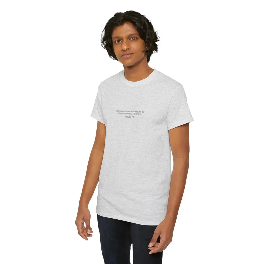 Saved and Redeemed Unisex Heavy Cotton Tee - T-Shirt