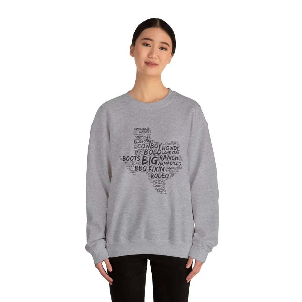 Texas Cloud Crewneck Sweatshirt - Sweatshirt