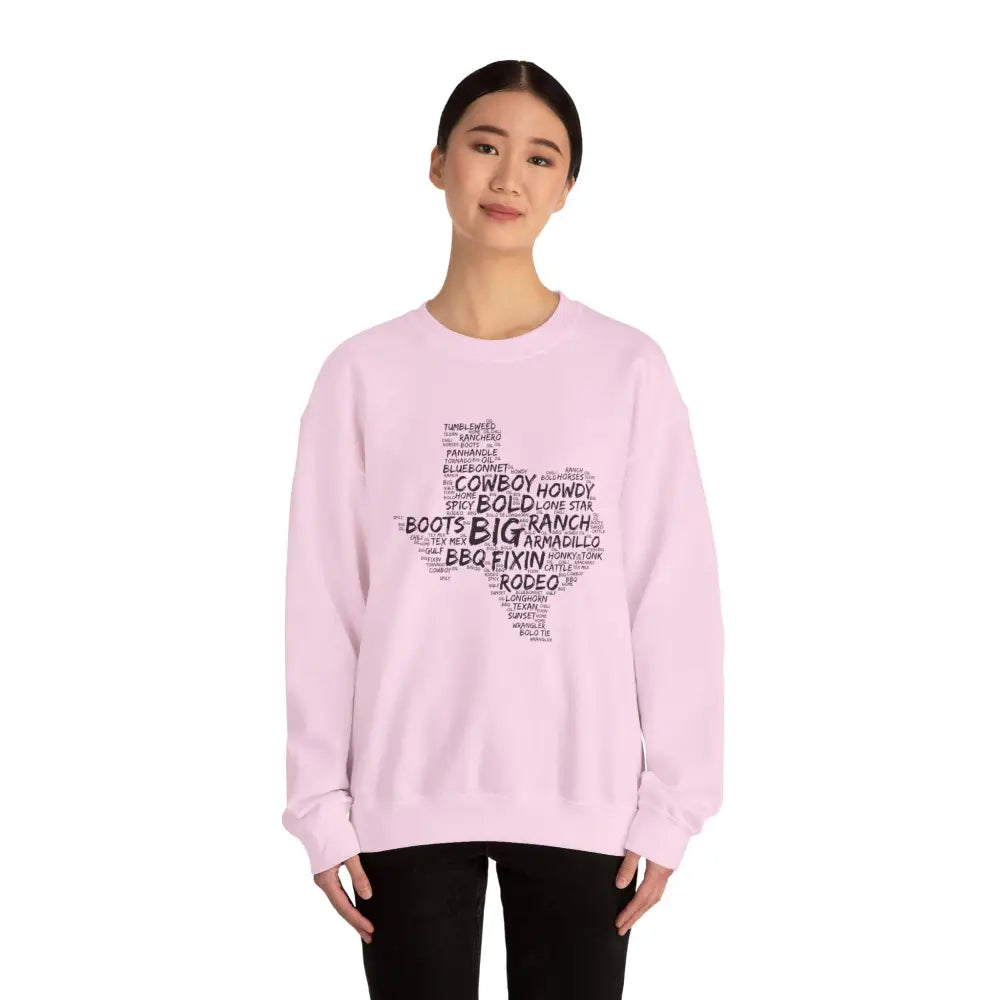 Texas Cloud Crewneck Sweatshirt - Sweatshirt