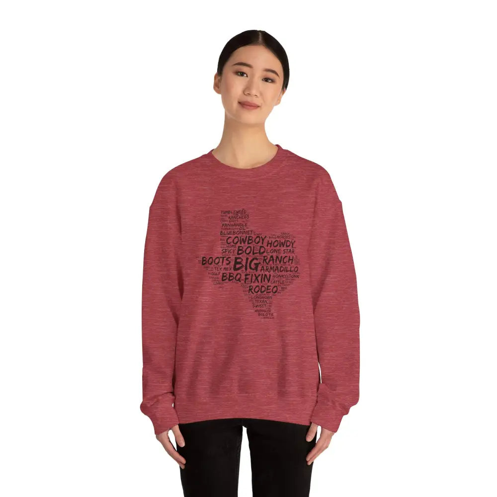Texas Cloud Crewneck Sweatshirt - Sweatshirt