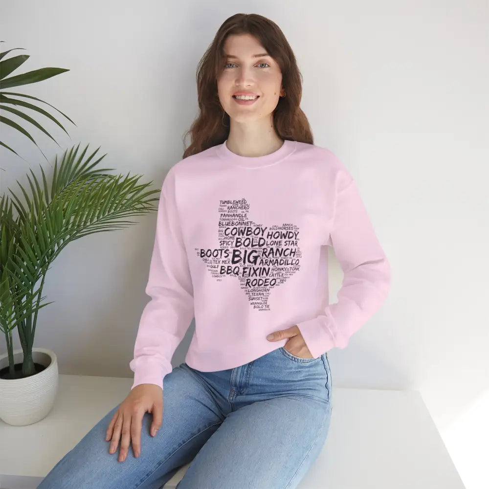 Texas Cloud Crewneck Sweatshirt - Sweatshirt