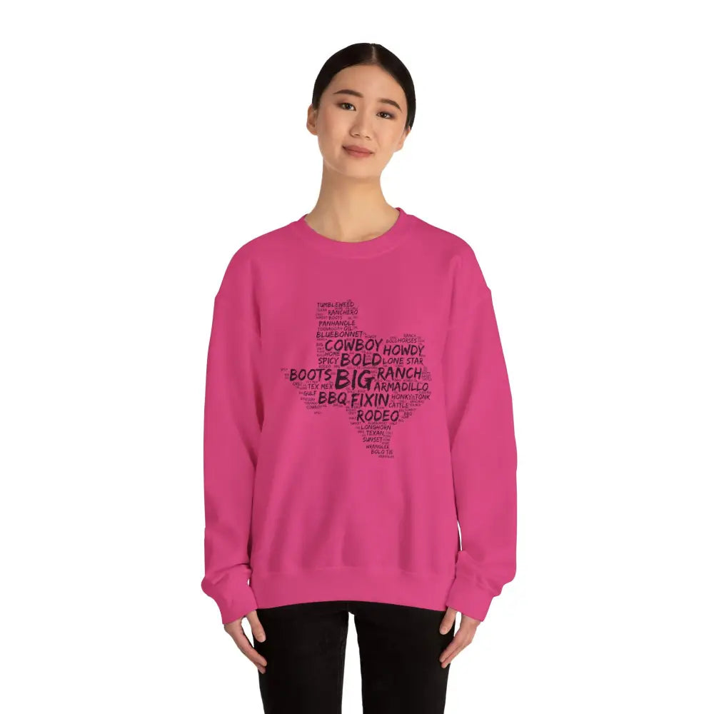 Texas Cloud Crewneck Sweatshirt - Sweatshirt