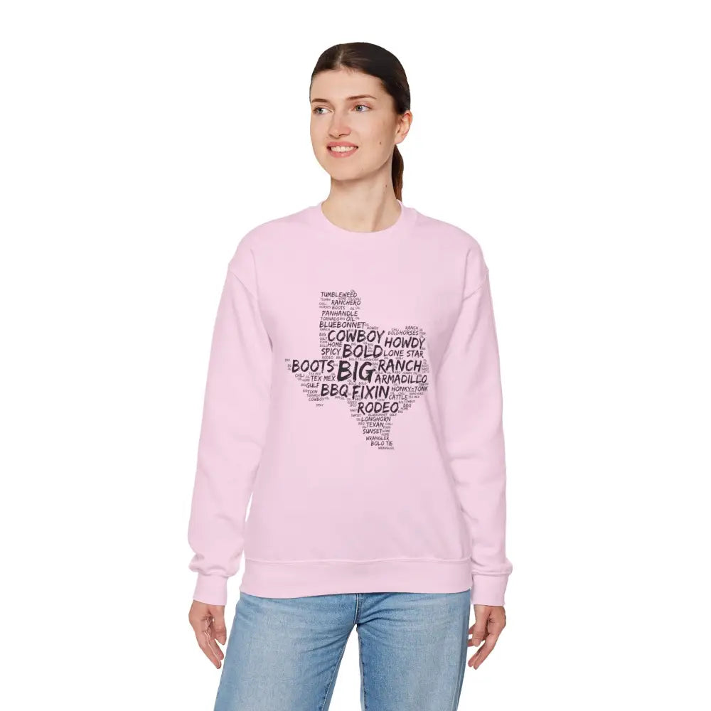 Texas Cloud Crewneck Sweatshirt - Sweatshirt