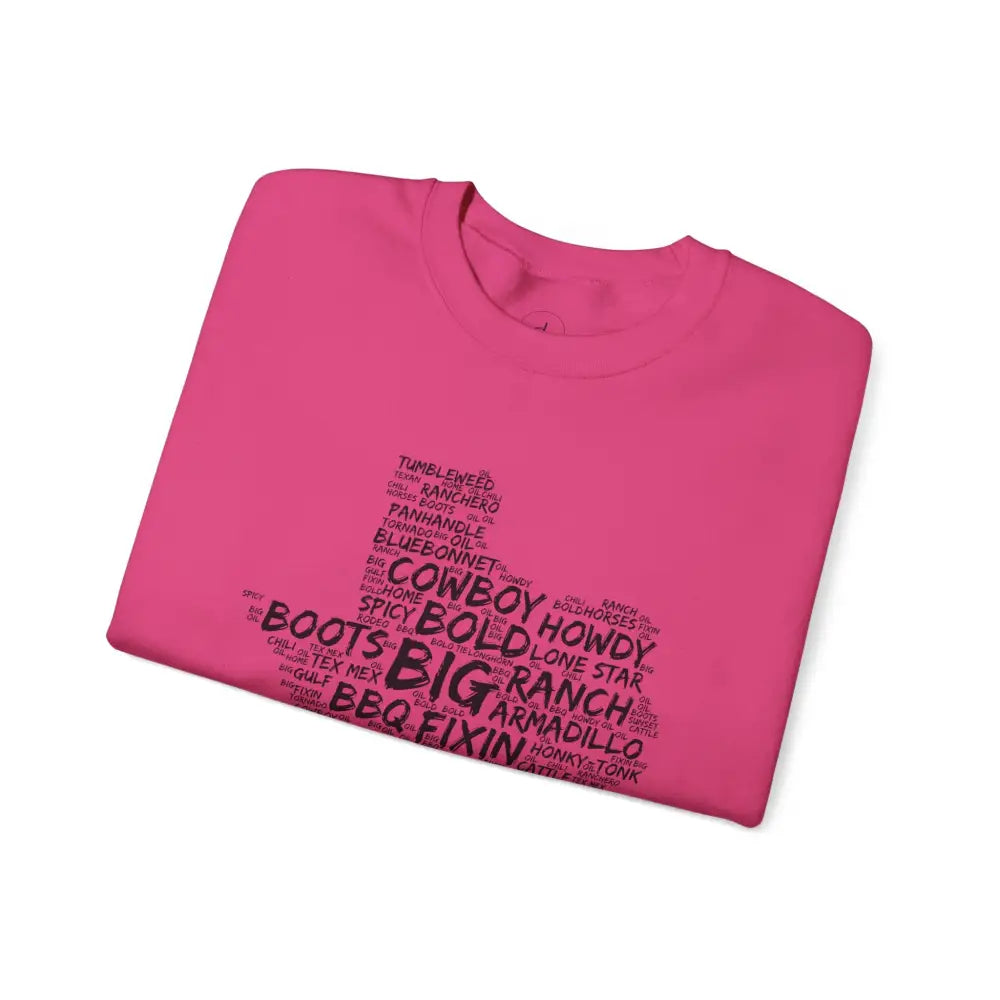 Texas Cloud Crewneck Sweatshirt - Sweatshirt