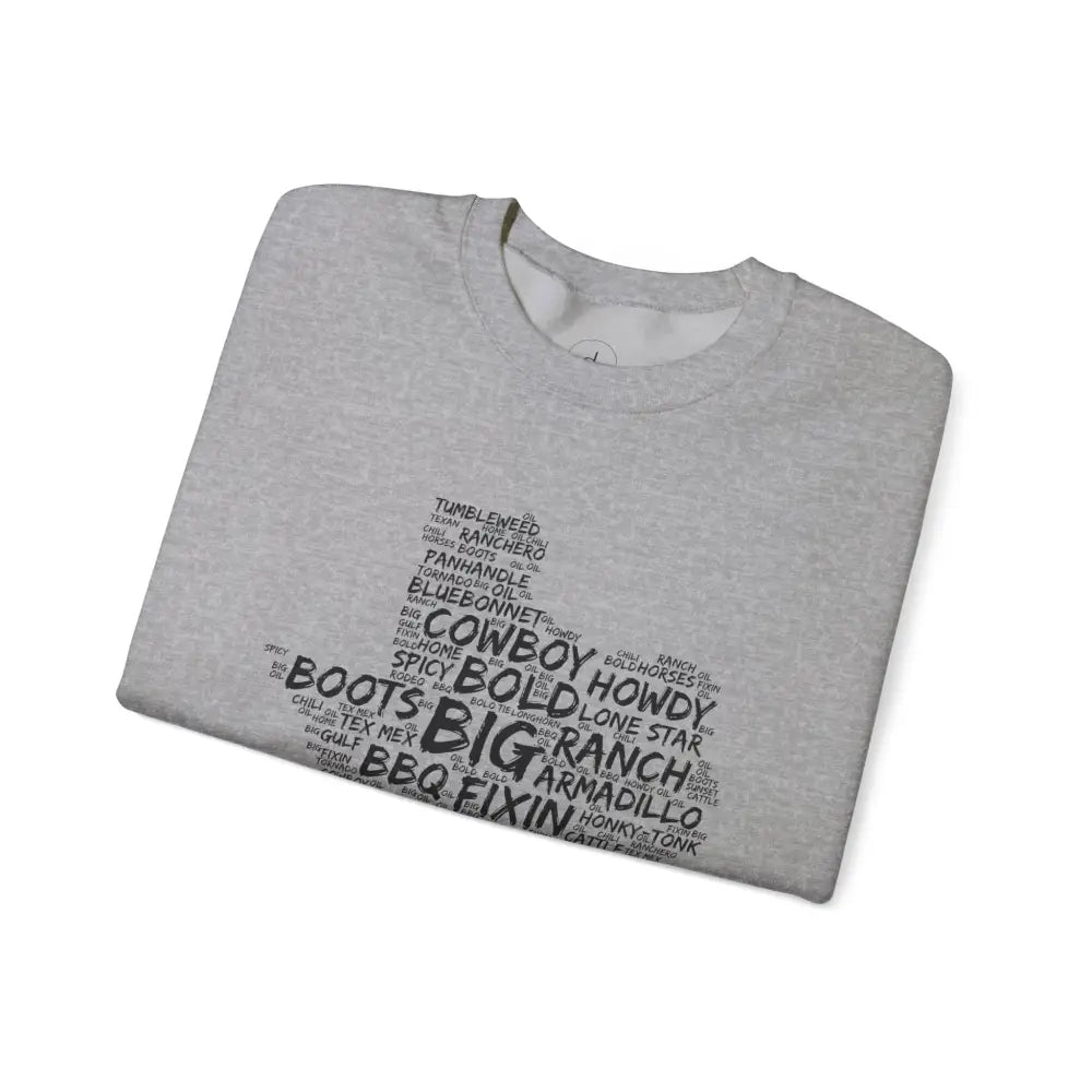 Texas Cloud Crewneck Sweatshirt - Sweatshirt