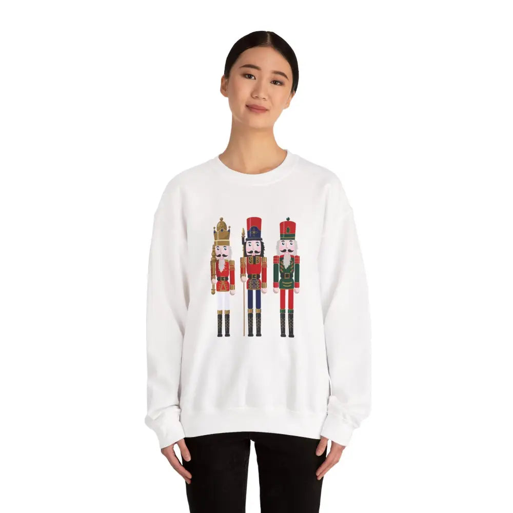 Three Nutcrackers Crewneck Sweatshirt - Sweatshirt