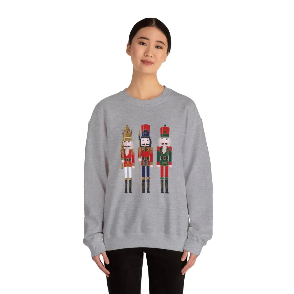 Three Nutcrackers Crewneck Sweatshirt - Sweatshirt