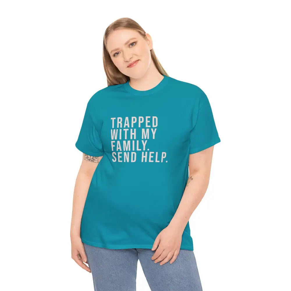 Trapped with Family Tee - T-Shirt