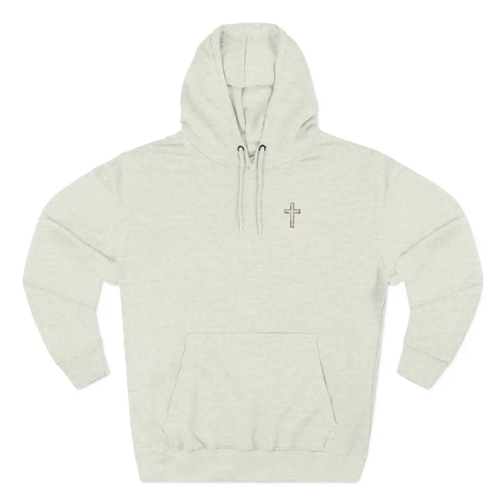Trust in God Three-Panel Fleece Hoodie - Hoodie