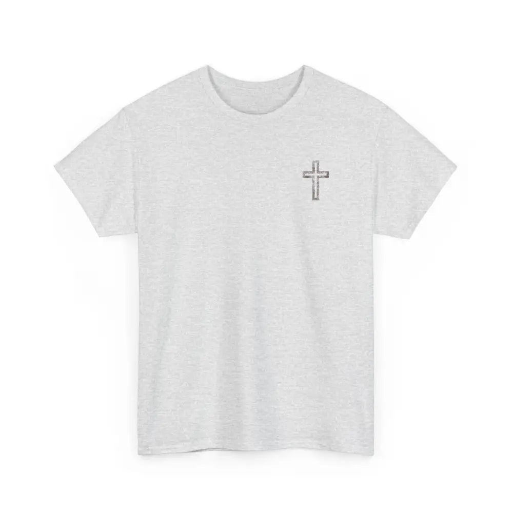 Trust in God Unisex Heavy Cotton Tee - Ash / S - T-Shirt