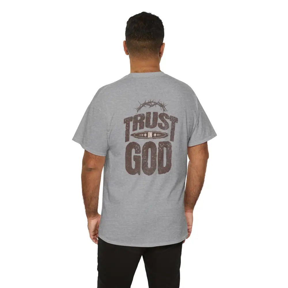Trust in God Unisex Heavy Cotton Tee - T-Shirt