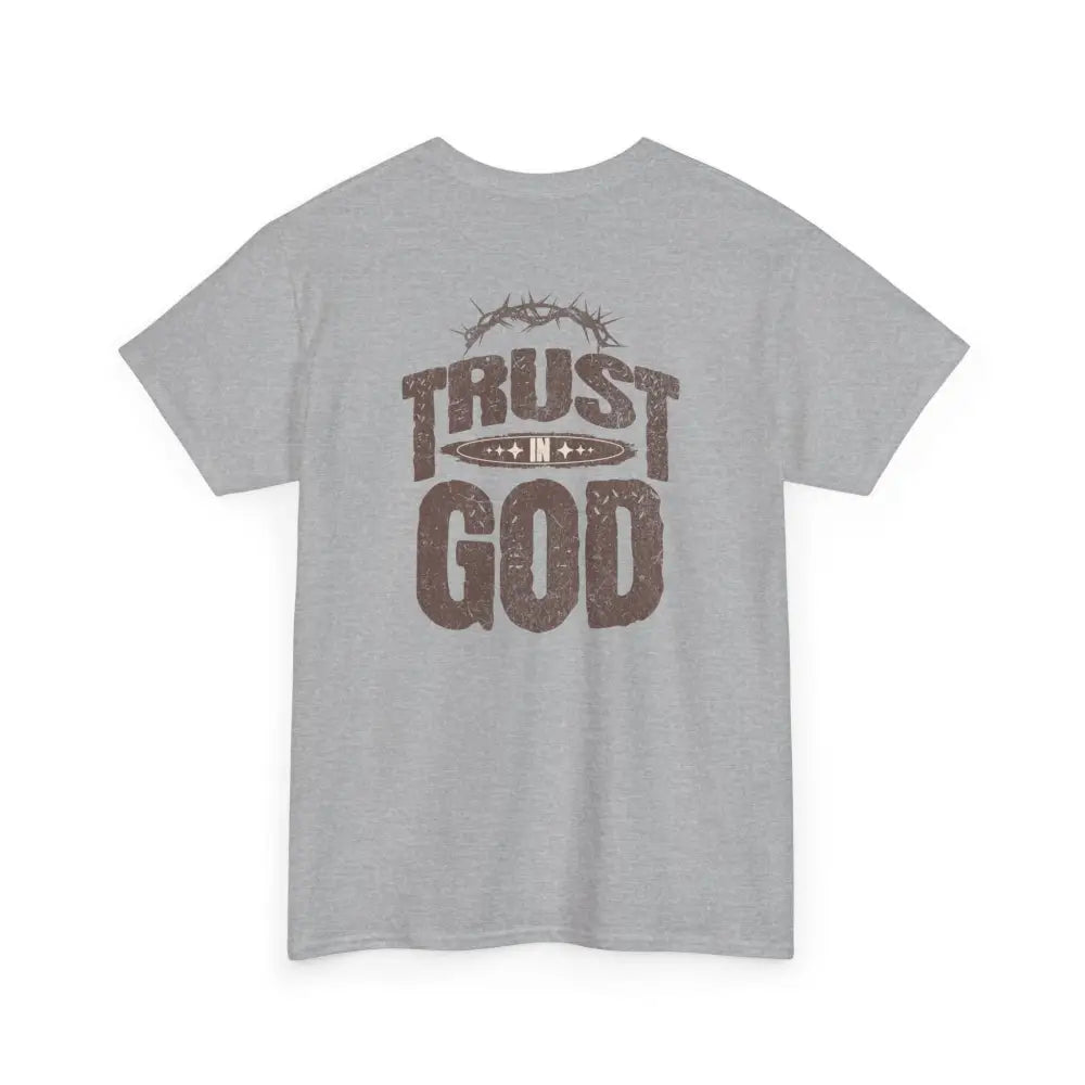 Trust in God Unisex Heavy Cotton Tee - T-Shirt