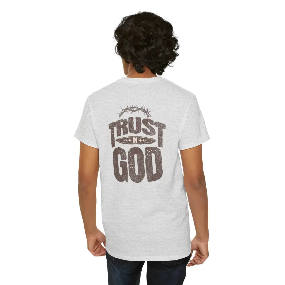 Trust in God Unisex Heavy Cotton Tee - T-Shirt