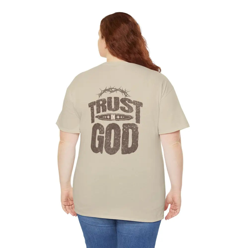 Trust in God Unisex Heavy Cotton Tee - T-Shirt