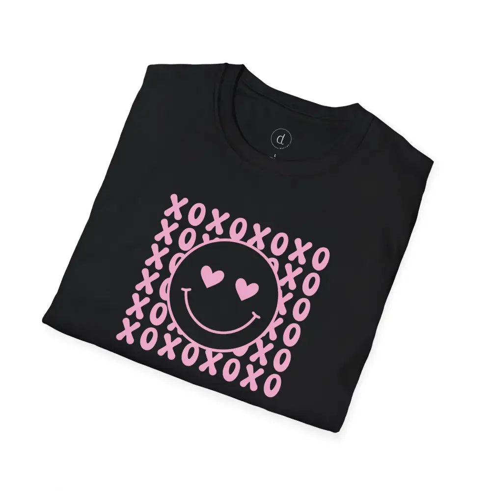XOXO Smiley Softstyle T-Shirt - T-Shirt