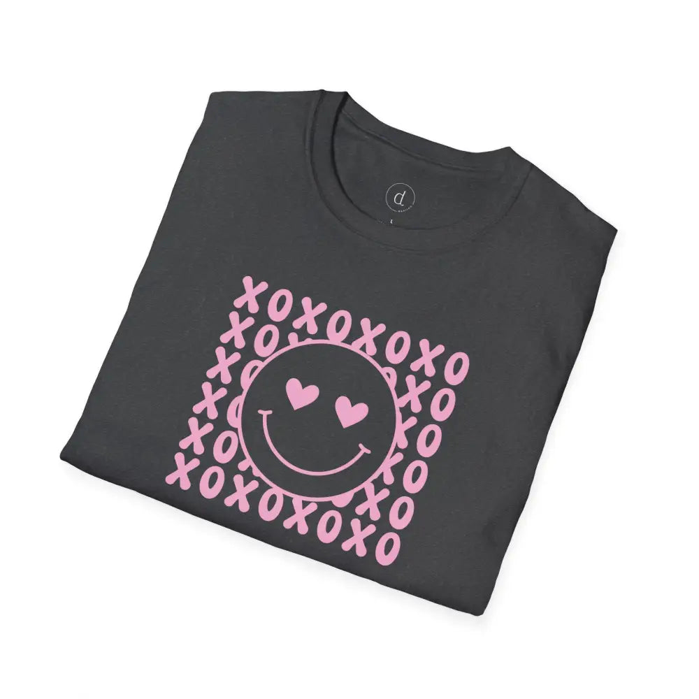 XOXO Smiley Softstyle T-Shirt - T-Shirt
