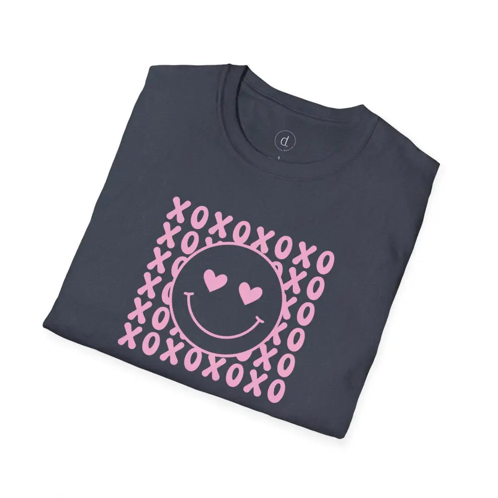 XOXO Smiley Softstyle T-Shirt - T-Shirt