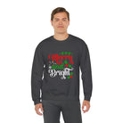 Merry and Bright Christmas Crewneck Sweatshirt - danirou