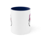 Glitzy Santa Accent Coffee Mug - danirou