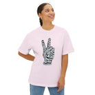 Peace and KIndness Oversized Boxy Tee - danirou