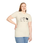 Peace Love Texas Softstyle T-Shirt - danirou