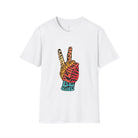 Peace, Love, and Unity Softstyle T-Shirt White / S - danirou