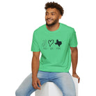 Peace Love Texas Softstyle T-Shirt - danirou