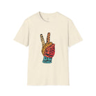 Peace, Love, and Unity Softstyle T-Shirt Natural / S - danirou