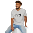 Peace Love Texas Softstyle T-Shirt - danirou