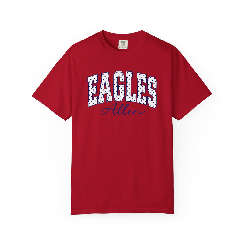 Allen Eagles Polka Dot Premium Tee
